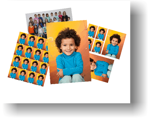 Maxiset - Schulfoto - Schulbild - Kindergartenfoto